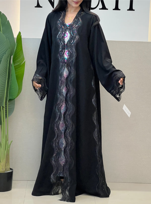 Heavywork abaya