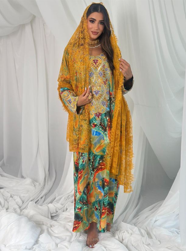 Limited Elegant mukhawar without scarf.